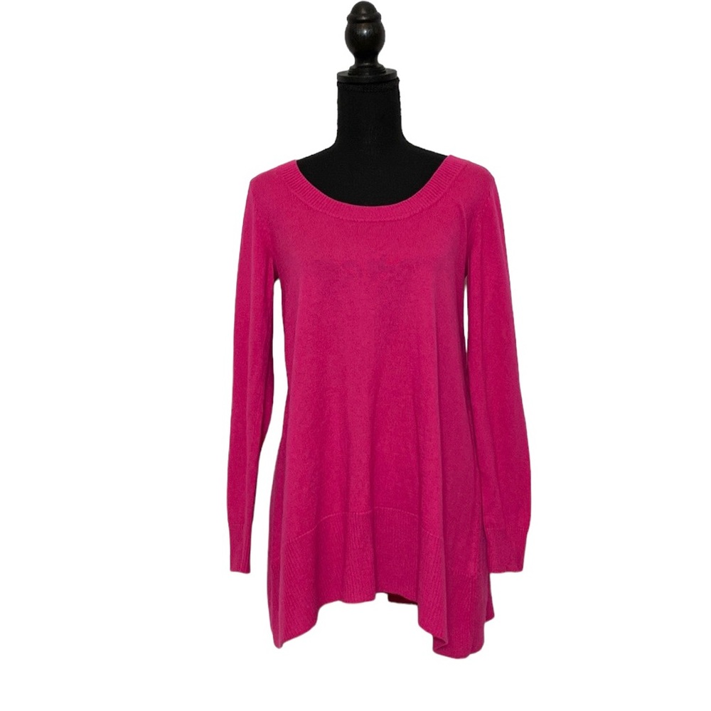 Pink A-Line Wool Blend Sweater XS